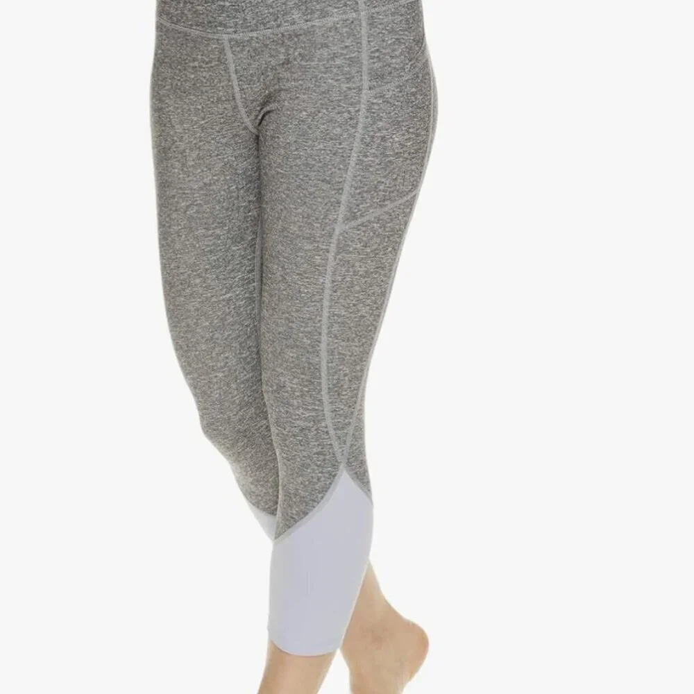 NWT Gaiam Women's High Waisted Yoga Pants Compression Workout Leggings, XS